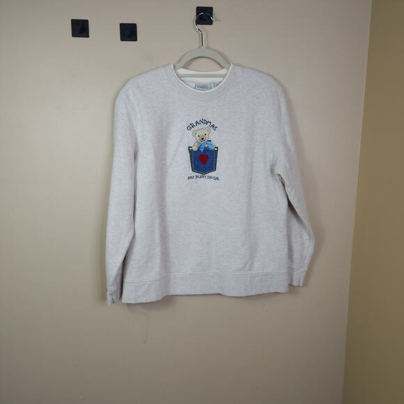 Vintage Classic Edition Grandma's are Beary Special Sweatshirt Size L - Picture 1 of 7